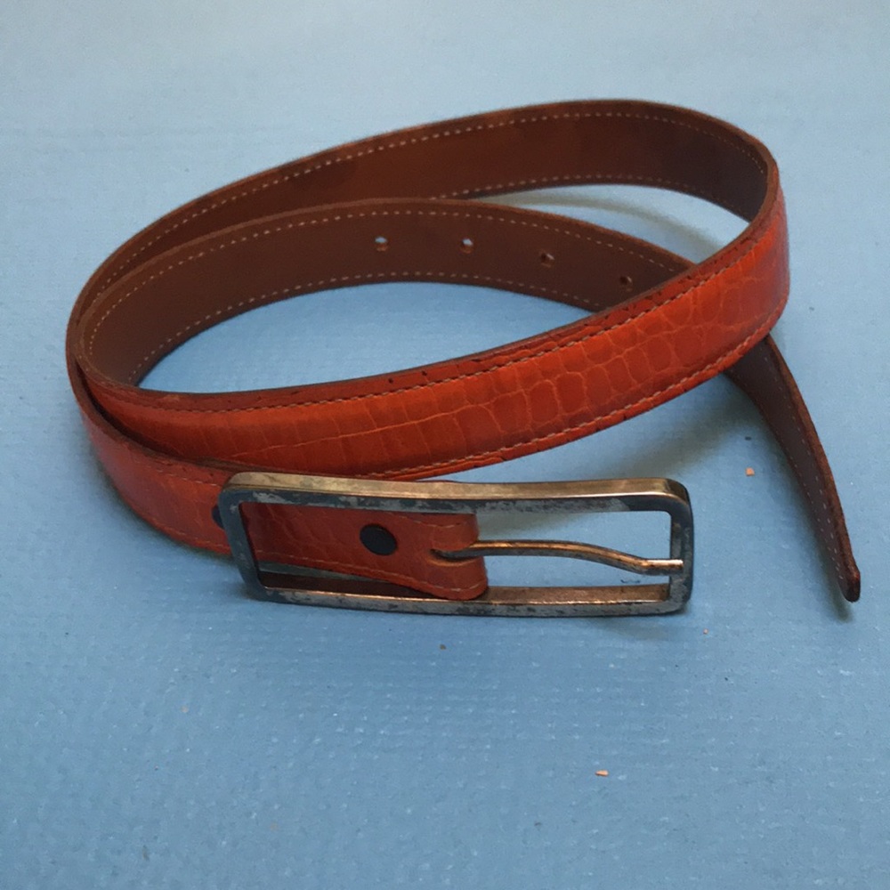 Italian leather belt